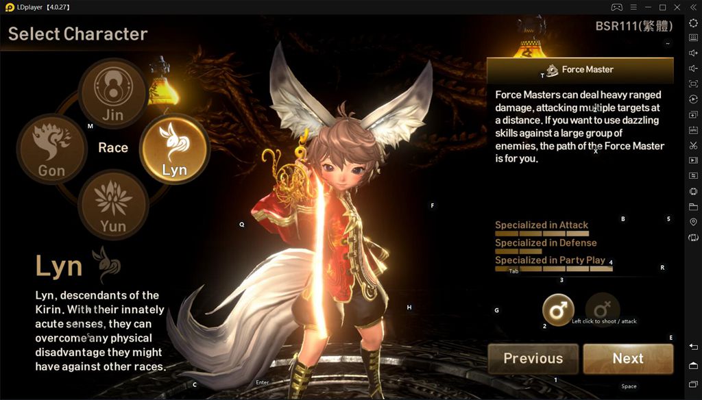 blade and soul change faction